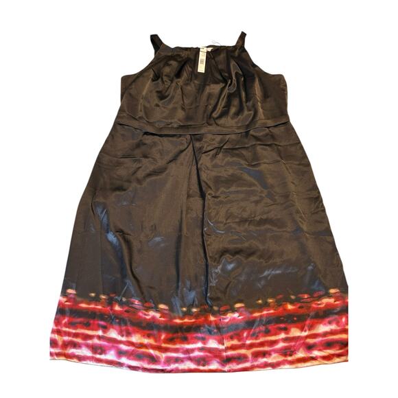 NWT Tahari Black/Red Tilda Dress - Size 18 - Picture 10 of 11